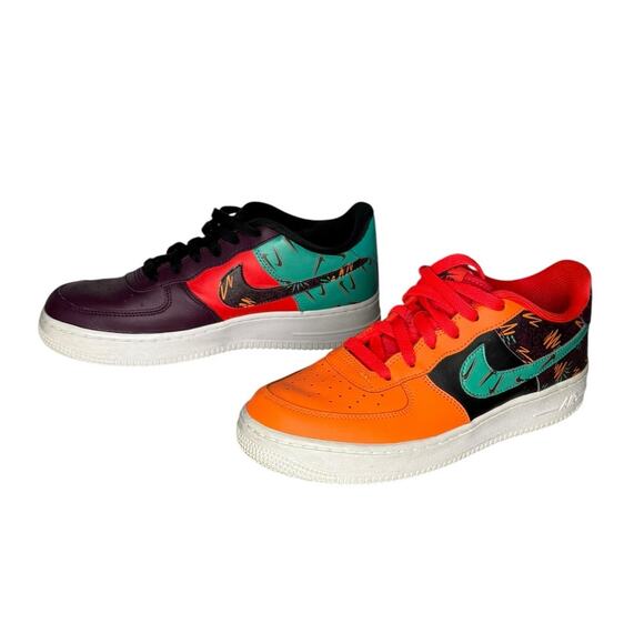 Nike Air Force 1 LV8 GS Low "What The 90s" Multicolor Way AT3407-600 Size 7Y - Picture 1 of 6